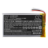 3.7v, Li-polymer, 2200mah, Battery Fits Rand Mcnally, Tnd-740, 8.14wh GPS, Navigator Cameron Sino Technology Limited   