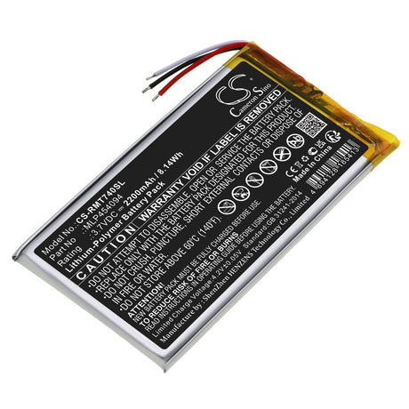 3.7v, Li-polymer, 2200mah, Battery Fits Rand Mcnally, Tnd-740, 8.14wh GPS, Navigator Cameron Sino Technology Limited   