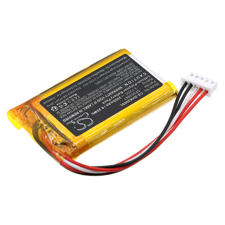 3.7v, Li-polymer, 2500mah, Battery Fits Sony, Srs-xe200, 9.25wh Speaker Cameron Sino Technology Limited   