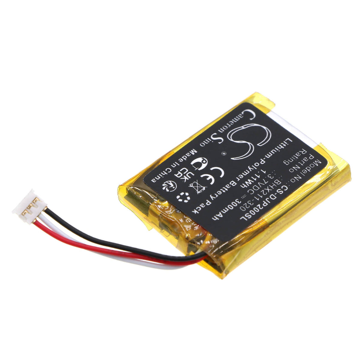 3.7v, Li-polymer, 300mah, Battery Fits Dji, Pocket 2, 1.11wh Camera Cameron Sino Technology Limited   