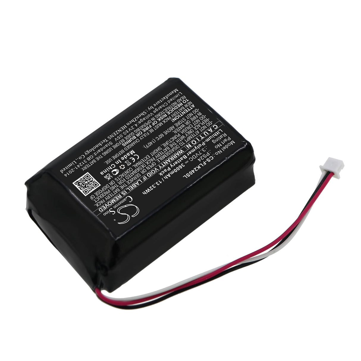 3.7v, Li-polymer, 3600mah, Battery Fits Flir, Scout 240, 13.32wh Thermal Camera Cameron Sino Technology Limited   