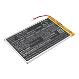 3.7V, Li-Polymer, 4000mAh, Battery fits Rand Mcnally, Tnd-t80a, Tnd-t80b, 14.80Wh GPS, Navigator Cameron Sino Technology Limited   