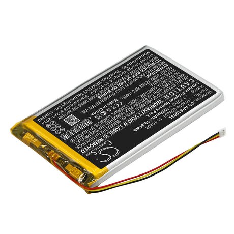 3.7v, Li-polymer, 5300mah, Battery Fits Appareo Stratus 2, Stratus 2s, 19.61wh GPS, Navigator Cameron Sino Technology Limited   