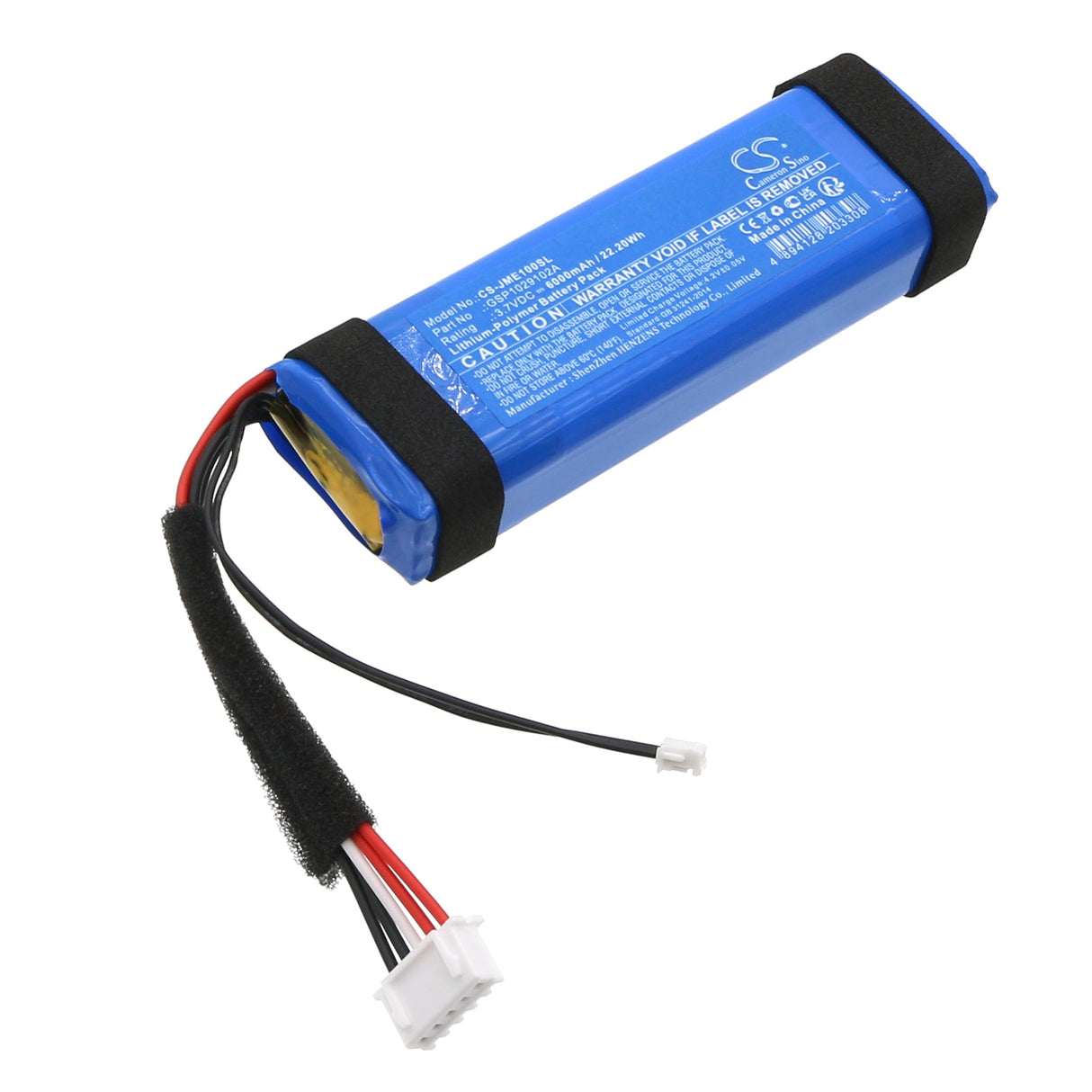 3.7v, Li-polymer, 6000mah, Speaker battery Fits JBL Charge Essential, Charge Essential 1, 22.20wh Batteries for Electronics Cameron Sino Technology Limited   