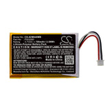 3.7v, Li-polymer, 700mah, Battery Fits Alecto, Dvm-64, 2.59wh BabyPhone Cameron Sino Technology Limited   