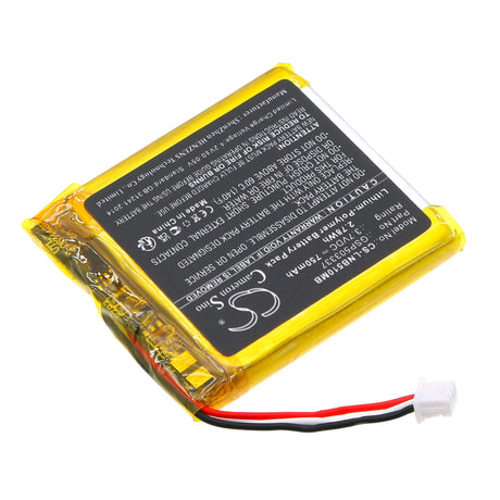 3.7v, Li-polymer, 750mah, Babyphone battery Fits Lionelo Babyline 5.1, 2.78wh BabyPhone Cameron Sino Technology Limited   