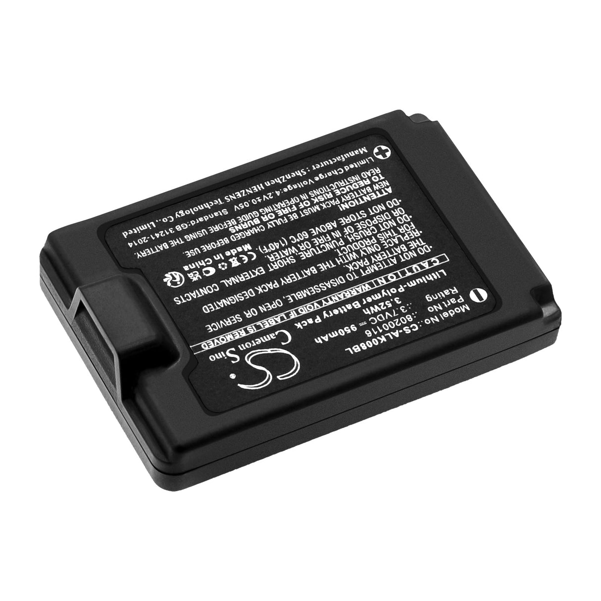 3.7v, Li-polymer, 950mah, Crane Remote Battery Fits Autec A8b, Air Remote Control, 3.52wh Crane Remote Control Cameron Sino Technology Limited   