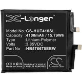 3.85v, 4100mah, Li-polymer Battery Fit's Huawei, Mate 40 Pro, Noh-an00, Noh-n09, 15.79wh Batteries for Electronics Cameron Sino Technology Limited   