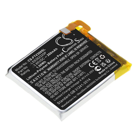 3.85v, Li-polymer, 260mah, Battery Fits Fitbit, Versa 3, 1.00wh Batteries for Electronics Cameron Sino Technology Limited   