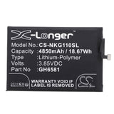 3.85v, Li-polymer, 4850mah, Battery Fits Nokia, G11 Plus, G11 Plus 2022, 18.67wh Batteries for Electronics Cameron Sino Technology Limited   