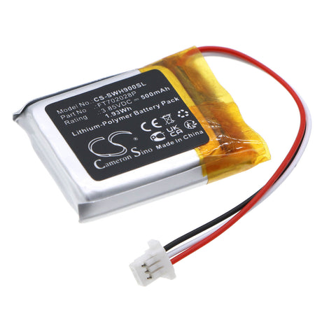 3.85v, Li-polymer, 500mah, Headset Battery Fits Sony, Inzone H9, 1.93wh Wireless Headset Cameron Sino Technology Limited   