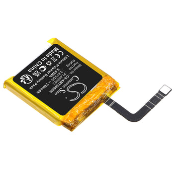 3.87V, Li-Polymer, 240mAh, Smartwatch battery fits Amazfit, Pl462023, A2035, Gts 3, 0.93Wh