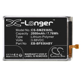 3.88v, Li-polymer, 2000mah, Battery Fits Samsung, Galaxy Z Fold4, Sc-55c, 7.76wh Mobile, SmartPhone Cameron Sino Technology Limited   