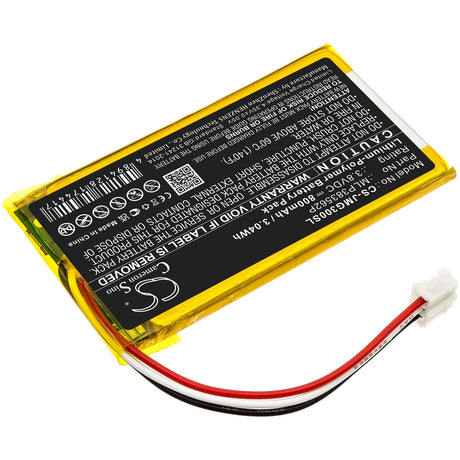 3.8v, 800mah, Li-polymer Battery Fit's Jbl, Go 3, 3.04wh Speaker Cameron Sino Technology Limited   