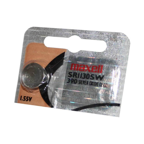 390 - Sr1130sw 1.55 Volt Silver Oxide Battery Replacement Coin Cell Batteries Maxell   