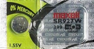 399 - Sr927w 1.55 Volt Silver Oxide Battery Replacement Coin Cell Batteries Maxell   