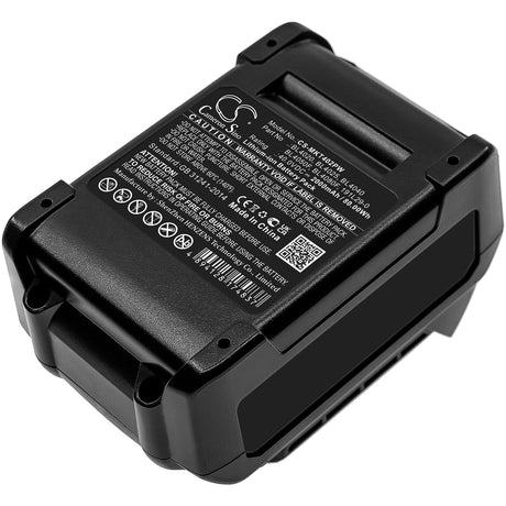 40.0v, 2000mah, Li-ion Battery Fit's Makita, 40v Max Xgt, Cf001g, Df001g, 80.00wh Power Tools Cameron Sino Technology Limited (Power Tools)   