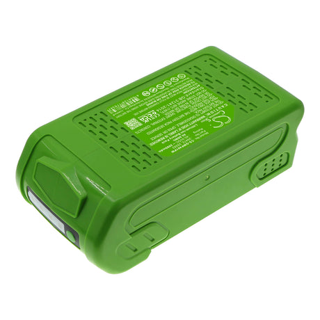 40.0v, Li-ion, 2000mah, Battery Fits Greenworks, 20202, 20292, 80.00wh Power Tools Cameron Sino Technology Limited (Power Tools)   