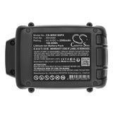 40.0v, Li-ion, 4000mah, Battery Fits Worx Wa3747, Wa3877, Wg180, 160.00wh Power Tools Cameron Sino Technology Limited (Dangerous Goods)   