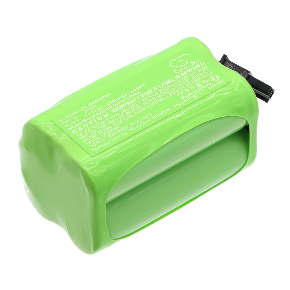 4.8v, Ni-mh, 2000mah, Alarm Battery Fits Grothe, Fa30, Fa30-az, 9.60wh Alarm System Cameron Sino Technology Limited   