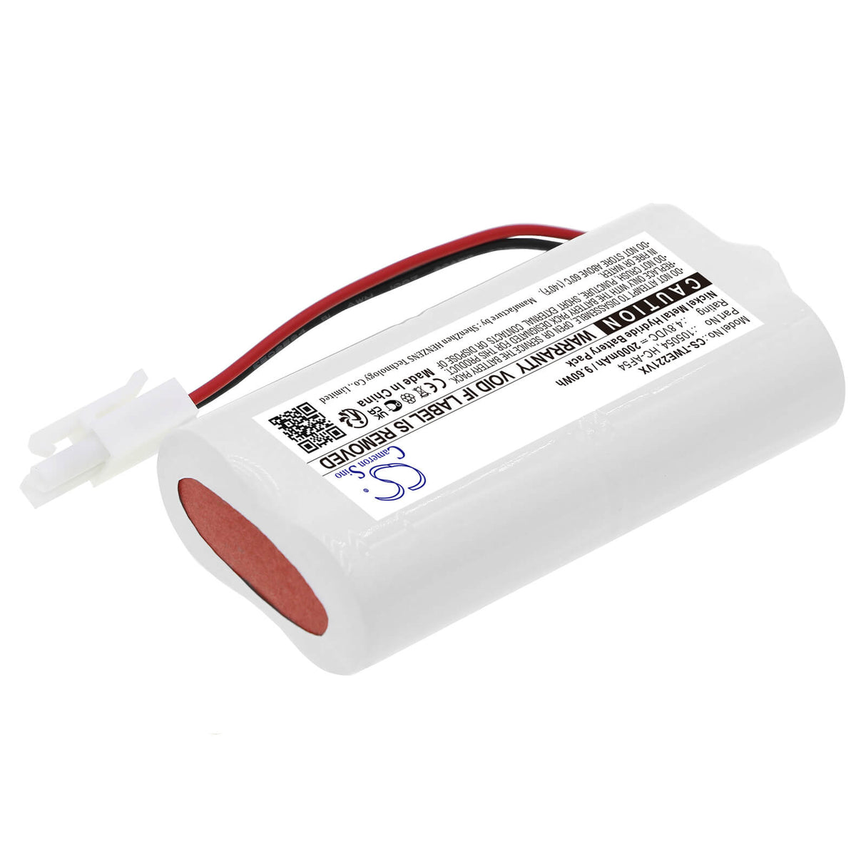 4.8v, Ni-mh, 2000mah, Battery Fits Twinbird, Hc-e221, Hc-e221bl, 9.60wh Vacuum Cameron Sino Technology Limited   