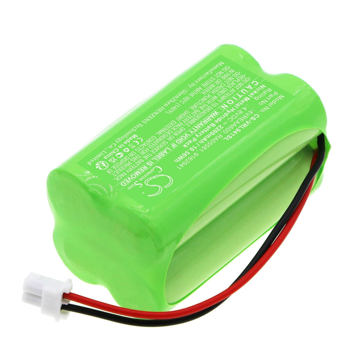 4.8v, Ni-mh, 2200mah, Battery Fits Volvo, C70, S70, 10.56wh Siren Alarm Cameron Sino Technology Limited   