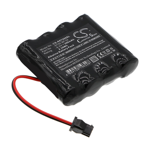 6.0v, Alkaline, 390mah, Battery Fits Amadeo, A-lock St50, 2.34wh Door Lock Cameron Sino Technology Limited   