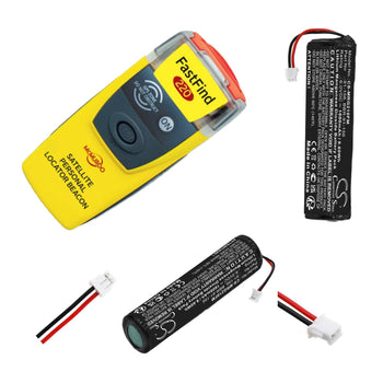 6.0V, Li-MnO2, 1600mAh, Marine Safety battery fits Kannad Marine, Mcmurdo, 91-156, Safelink Ais Sart, Safelink Solo, 9.6Wh