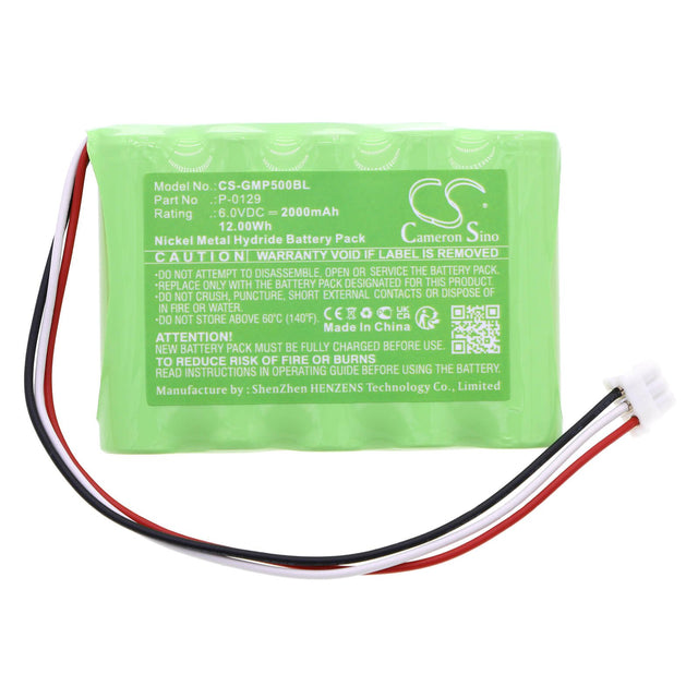 6.0v, Ni-mh, 2000mah, Battery Fits Galeb, Mp-500, Mp-5000, 12.00wh Cash Register Cameron Sino Technology Limited   