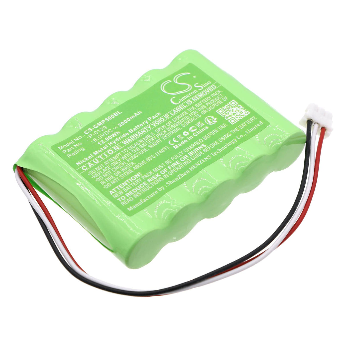 6.0v, Ni-mh, 2000mah, Battery Fits Galeb, Mp-500, Mp-5000, 12.00wh Cash Register Cameron Sino Technology Limited   