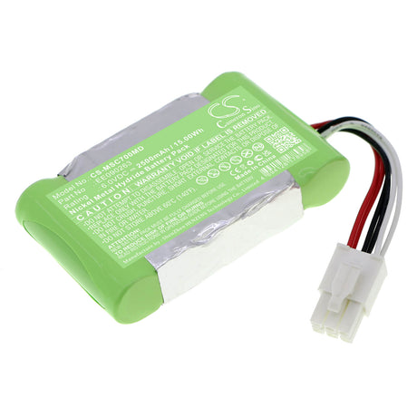 6.0v, Ni-mh, 2500mah, Battery Fits Siemens Sc7000 Patient Monitor, Sc9000 Patient Monitor, 15.00wh Medical Cameron Sino Technology Limited (Medical)   