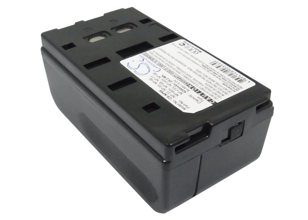 6.0v, Ni-mh, 4200mah, Battery Fits Panasonic PV-BP15, 25.20wh Camera Cameron Sino Technology Limited   