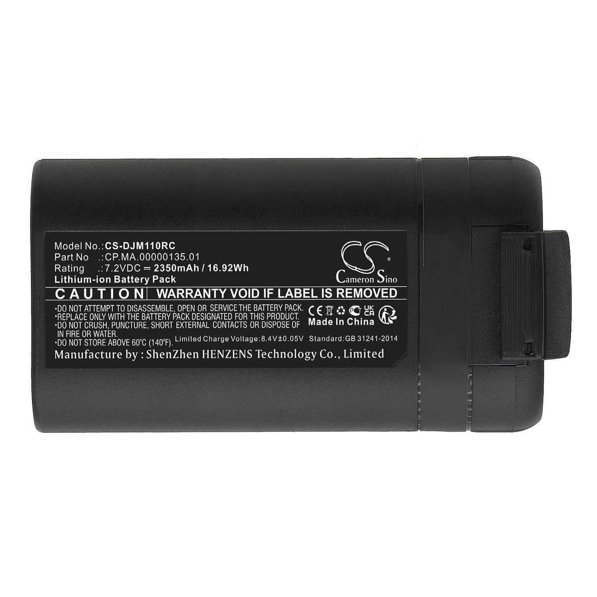 7.2v, Li-ion, 2350mah, Battery Fits Dji, Mavic Mini, Mavic Mini 2 Dual, 16.92wh Drones Cameron Sino Technology Limited   