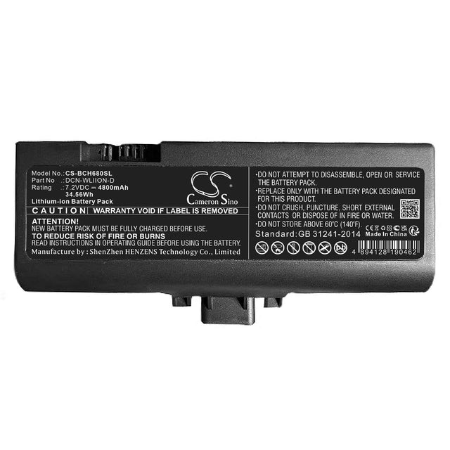 7.2v, Li-ion, 4800mah , Battery Fits Bosch Wireless Discussion, 34.56wh Batteries for Electronics Cameron Sino Technology Limited   