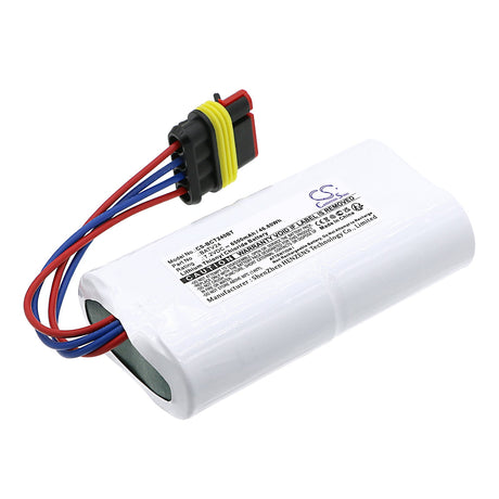 7.2V, Li-SOCl2, 6500mAh, Alarm Battery Fits Daitem, Dc408, 46.80Wh Alarm System Cameron Sino Technology Limited   