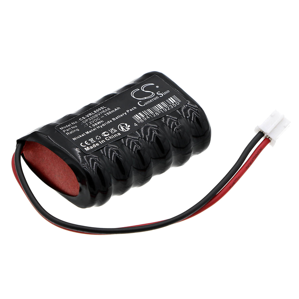 7.2v, Ni-mh, 150mah, Battery Fits Volvo, 8622268, 8637399, 1.08wh Siren Alarm Cameron Sino Technology Limited   