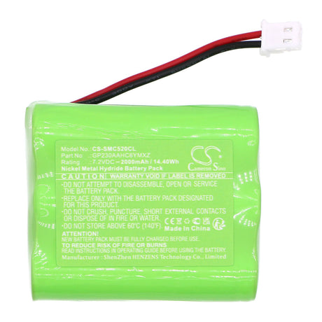 7.2V, Ni-MH, 2000mAh, Battery fits At&t, 80-s042-00v Tech Erisstation V, 14.40Wh Communication & Conferencing Cameron Sino Technology Limited   