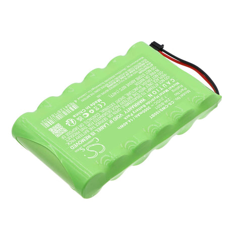 7.2v, Ni-mh, 2000mah, Alarm system battery Fits Caddx, Zerowire Control Panel, 14.40wh Alarm System Cameron Sino Technology Limited   