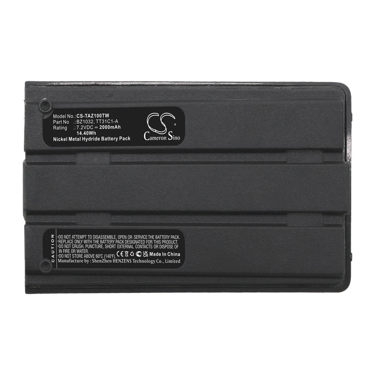 7.2v, Ni-mh, 2000mah, Battery Fits Ma-com-ericsson, Bz1032, 14.40wh Two-Way Radio Cameron Sino Technology Limited   