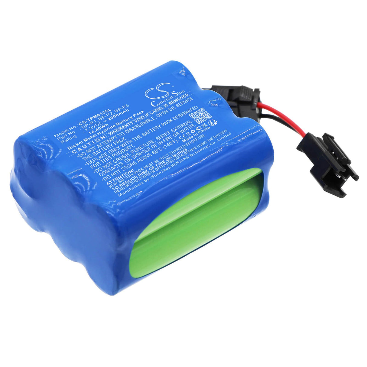 7.2v, Ni-mh, 2000mah, Battery Fits Tivoli, Ipal Ma-1, Ipal Ma-2, 14.40wh DAB Digital Cameron Sino Technology Limited   