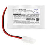 7.2v, Ni-mh, 2000mah, Battery Fits Twinbird, Hc-4324, Hc-4326bl, 14.40wh Vacuum Cameron Sino Technology Limited   