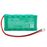 7.2v, Ni-mh, 300mah, Battery Fits Lexus, 89040-53011, 89040-53012, 2.16wh Siren Alarm Cameron Sino Technology Limited   