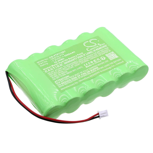 7.2v, Ni-mh, 4500mah, Alarm Battery Fits Vesta, Hybrid Power Plants, Vesta-111-nimh, 32.40wh Alarm System Cameron Sino Technology Limited   