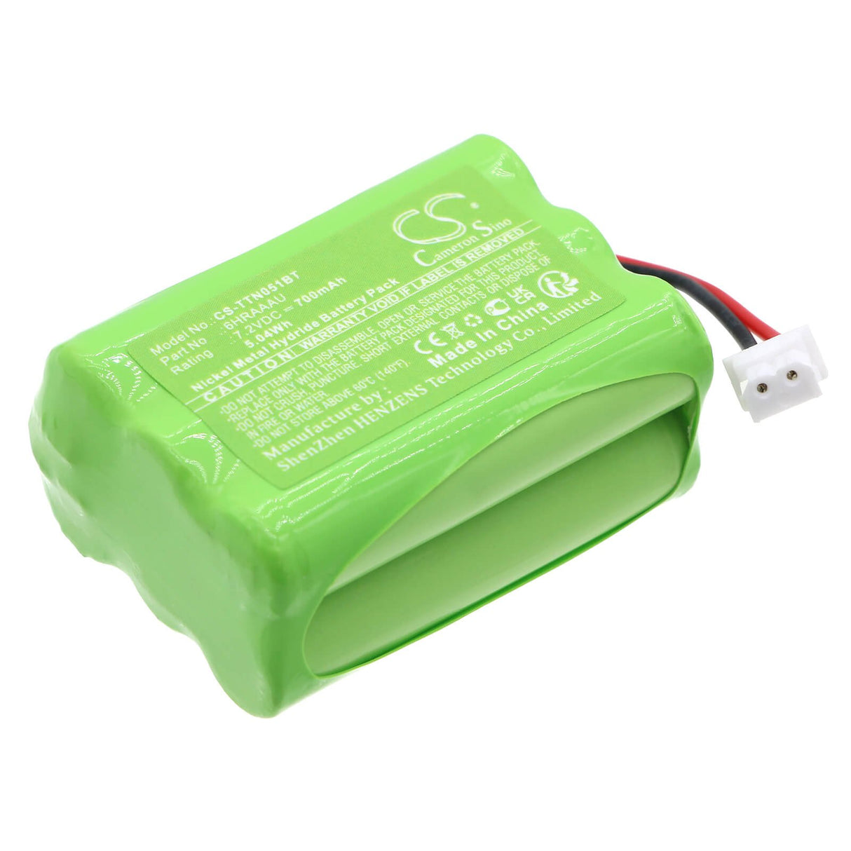 7.2v, Ni-mh, 700mah, Alarm Battery Fits Iti, 34-051, 422-1891, 5.04wh Alarm System Cameron Sino Technology Limited   