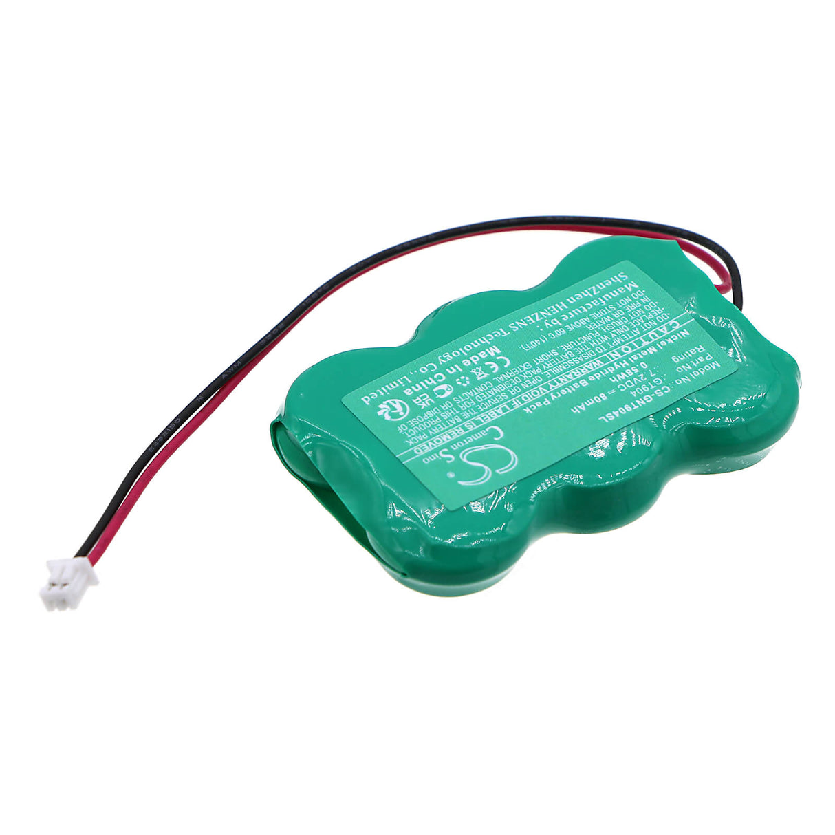 7.2v, Ni-mh, 80mah, Battery Fits Getronic, 944 Siren, 945 Siren, 0.58wh Siren Alarm Cameron Sino Technology Limited   