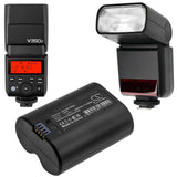 7.4v, Li-ion, 1850mah, Battery Fit's Godox, V350, V350c, V350f, 13.69wh Strobe Lighting Cameron Sino Technology Limited   