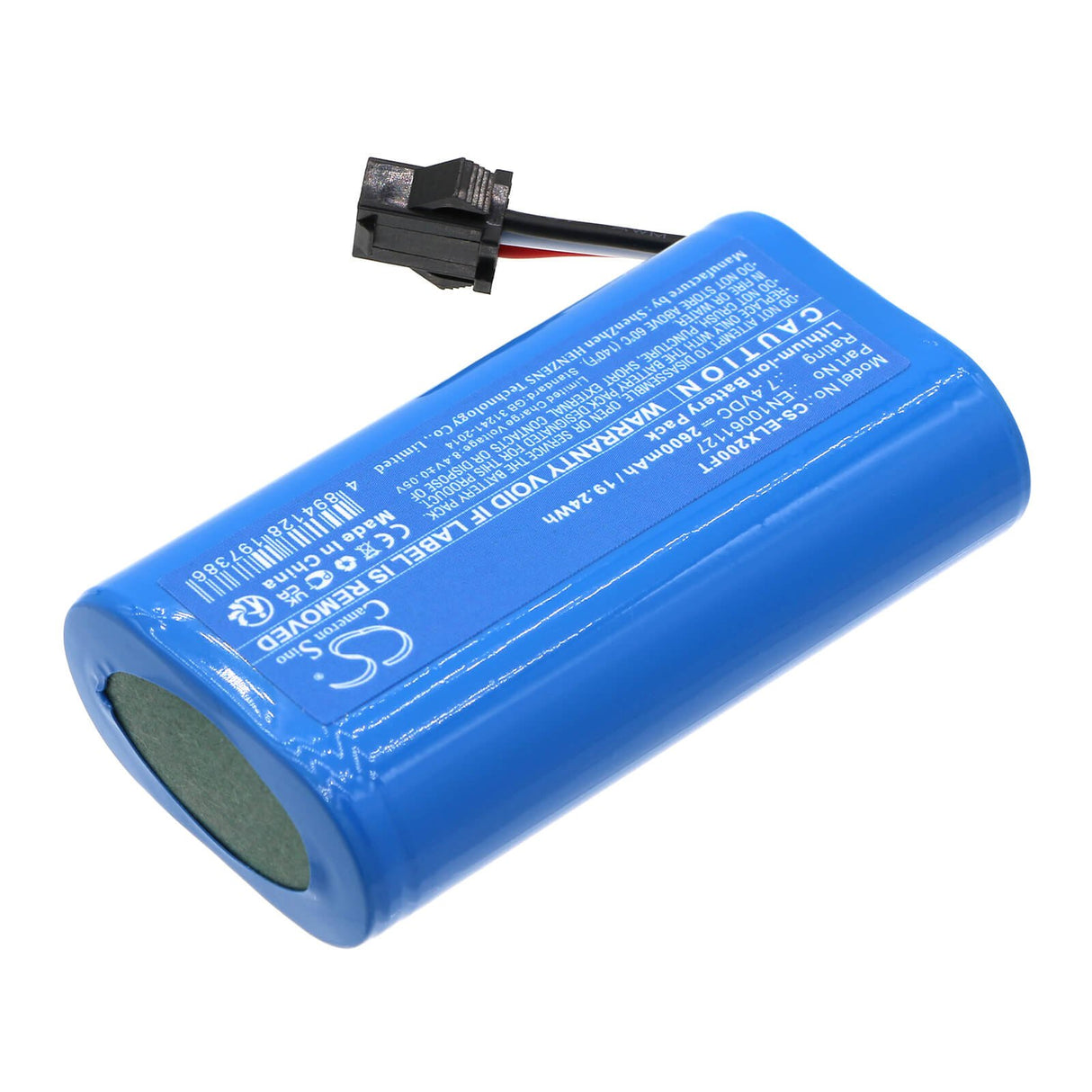 7.4v, Li-ion, 2600mah, Battery Fits Esylux, Slp-2, 19.24wh Flashlight Cameron Sino Technology Limited   