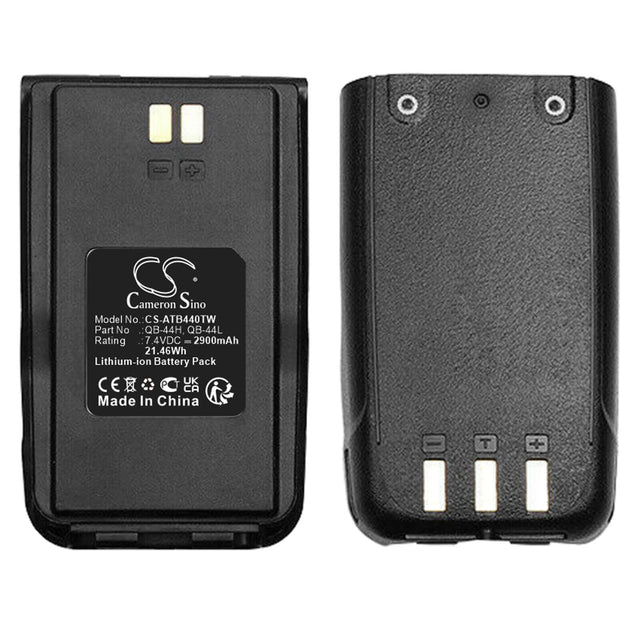 7.4v, Li-ion, 2900mah, Battery Fits Anytone, At-d780, At-d868uv, 21.46wh Two-Way Radio Cameron Sino Technology Limited   