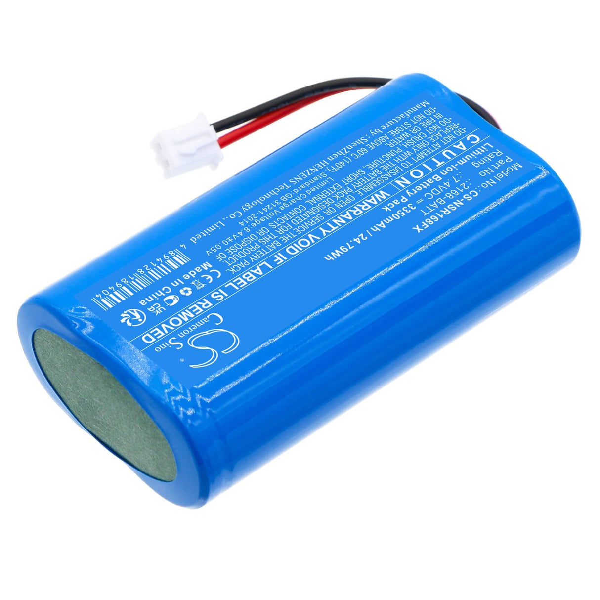 7.4v, Li-ion, 3350mah, Battery Fits Nightstick, Nsr-2168, 24.79wh Flashlight Cameron Sino Technology Limited   