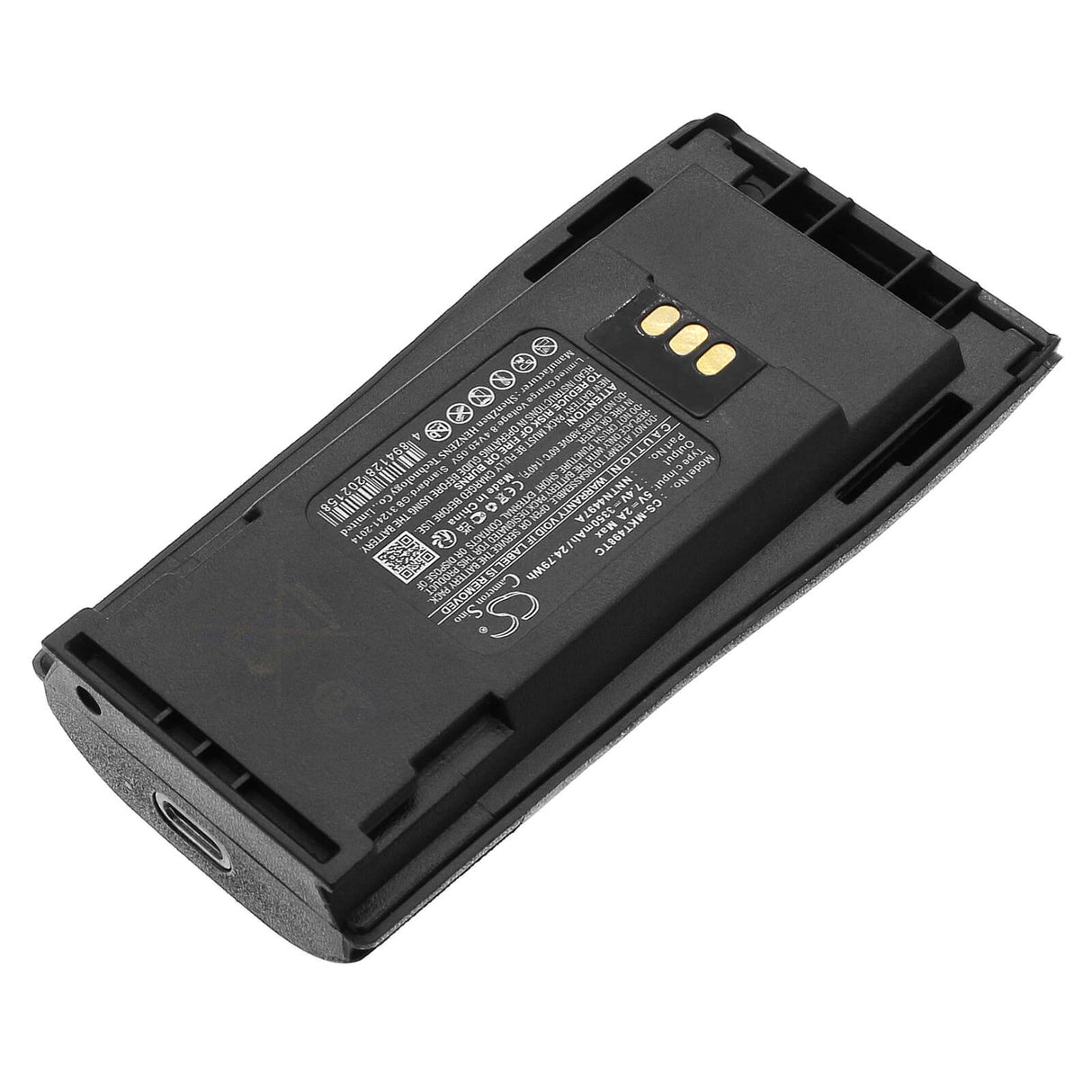 7.4V, Li-ion, 3350mAh, Battery with USB-C Charge port, fits Motorola, Cp040, Cp140, 24.79Wh Two-Way Radio Cameron Sino Technology Limited   